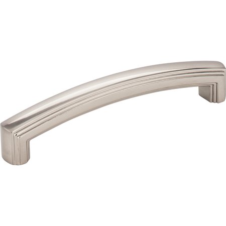 JEFFREY ALEXANDER 128 mm Center-to-Center Satin Nickel Delgado Cabinet Pull 519-128SN